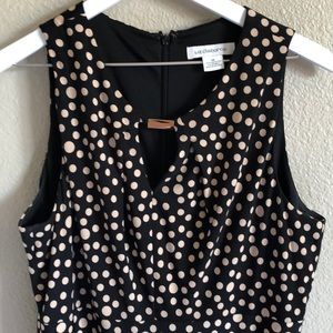 Liz Claiborne Polka Dot Sleeveless dress